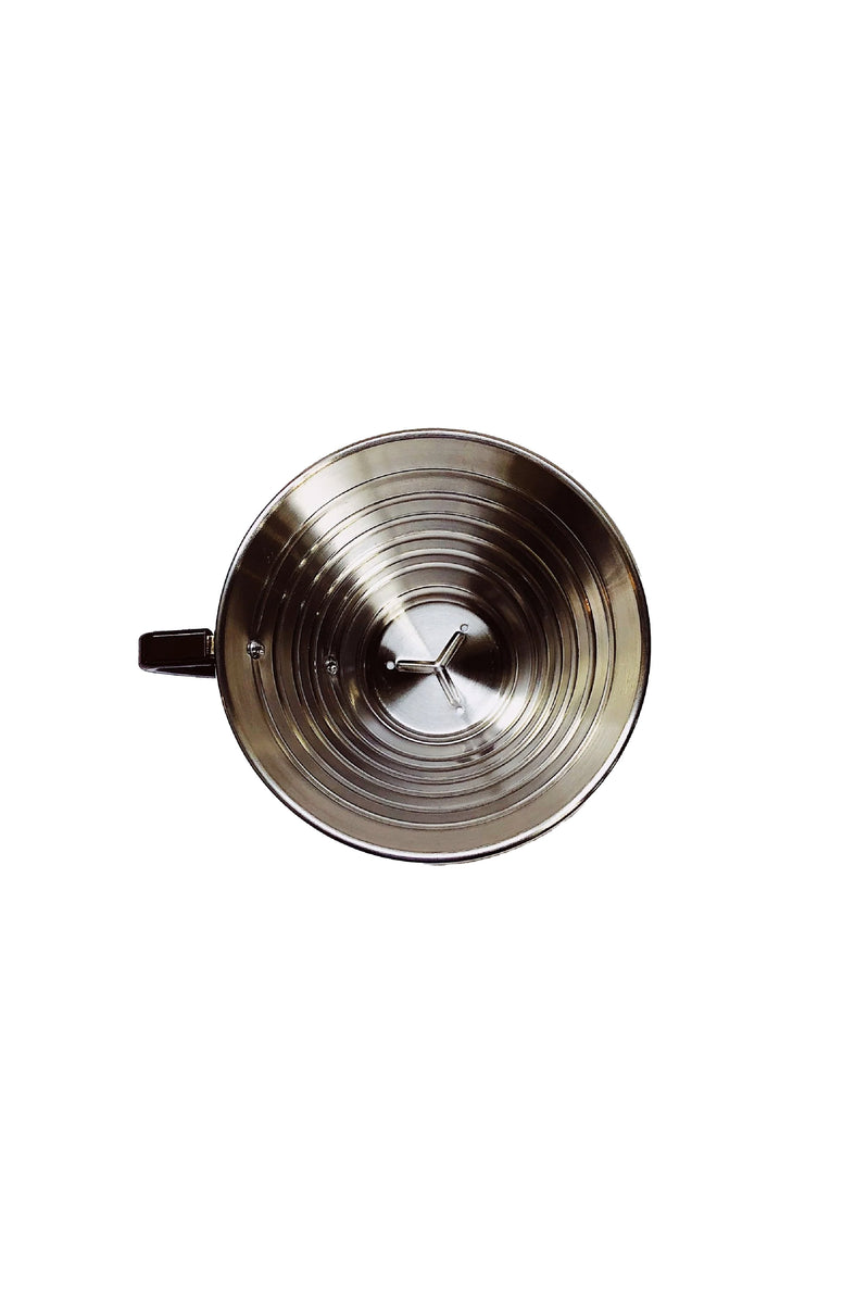 Kalita Wave 185 Coffee Dripper Stainless Steel WDS-185